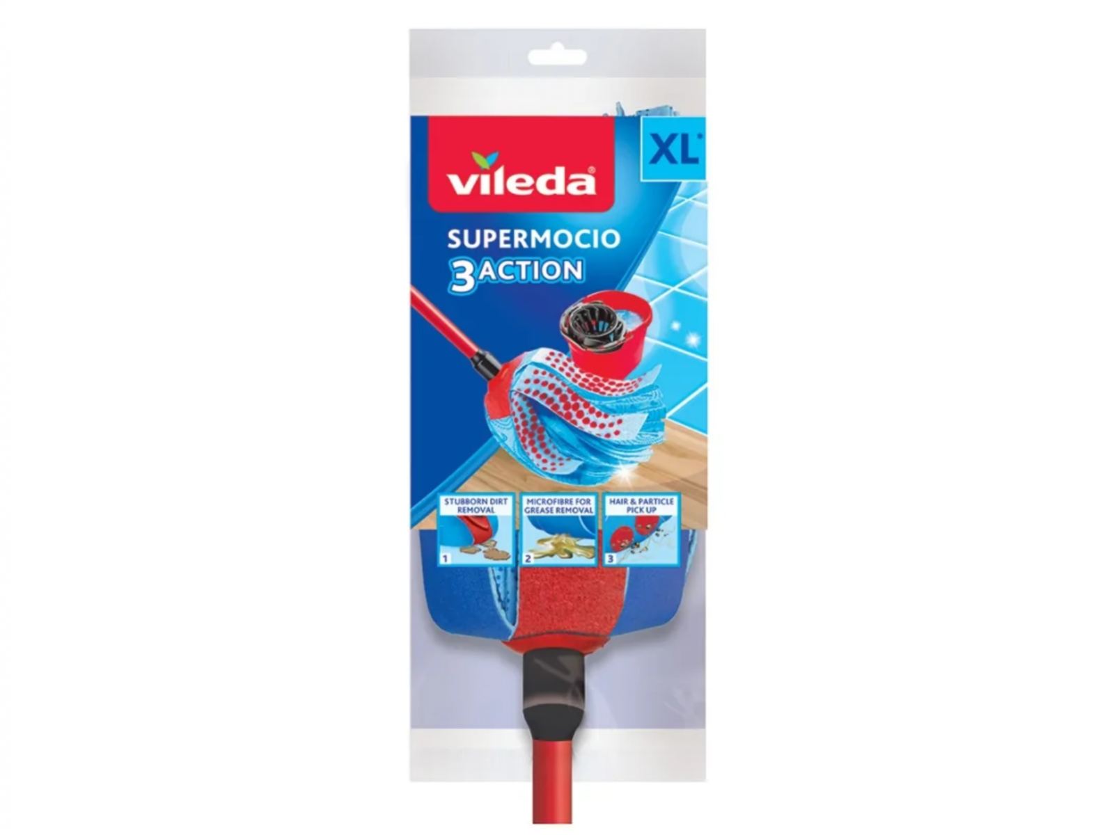 Wkład do mopa SUPERMOCIO 3ACTION XL Vileda 167968